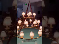 Focus on producing customized brass lighting fixtures