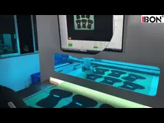 Machine de marquage de chaussures de ligne de production Eco-friendly Technologie d'encre de marquage de chaussures