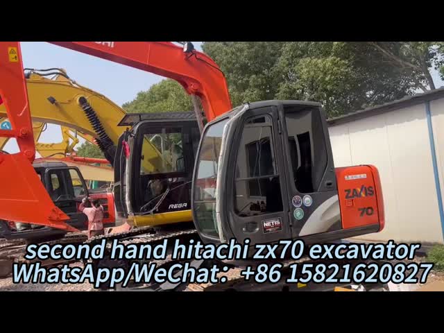 中古ヒタチ 掘削機 7トン ヒタチ Zx70 掘削機 経済効率