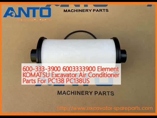 600-333-3900 6003333900 エレメント KOMATSU PC138PC138USのための掘削機エアコン部品