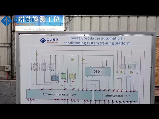 トヨタ コロラ AC トレーナー 教育 一般サイクル 冷蔵庫 トレーナー