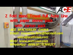 Paper Towel Bundle Packing Machine For Z Fold Hand Towel