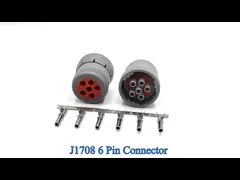 J1708 6 Pin Female Connector Deutsch HD16-6-12S-B010