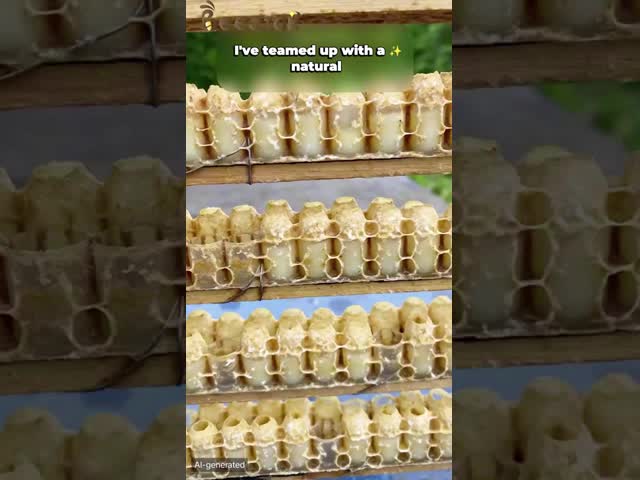 1,8% 10-HDA Jelly Natural Light Yellow real fresca orgânica vídeo