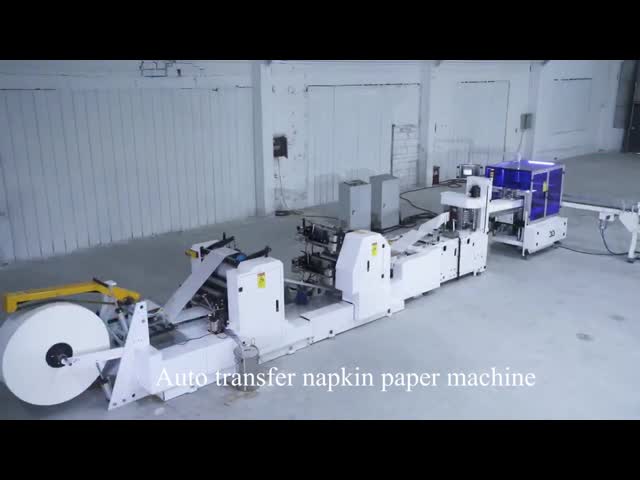 高速自動印刷 紙タオル セルフ 製作 機械 自動 転送