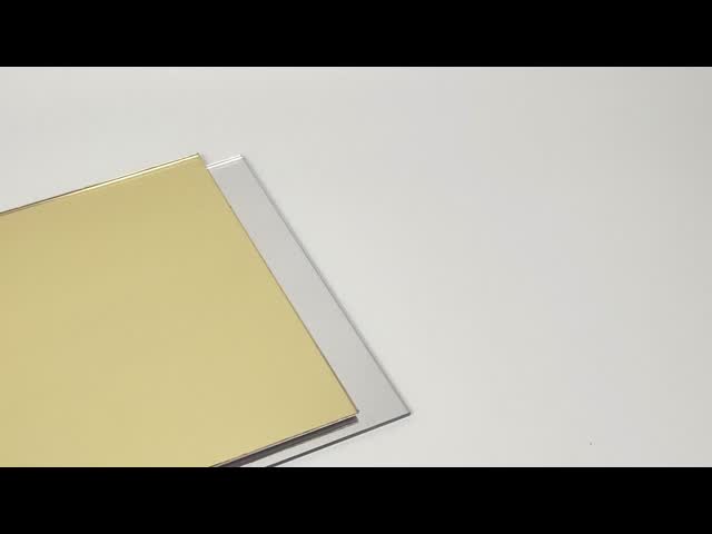 幅 1220mm ミラー アクリルシート サイズにカット ローズ ゴールド カラー オプション