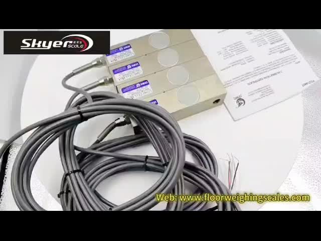 IP67 シアビームゼミックH8C-500kg 負荷セル合金鋼センサープラットフォーム C3センサを重量化