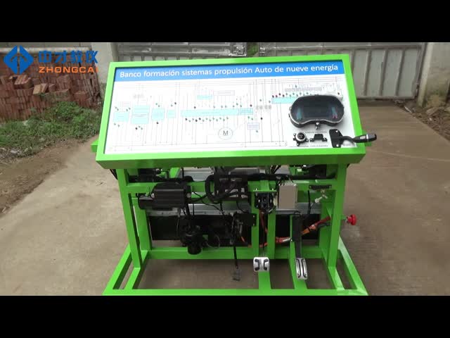 新エネルギー車両駆動モータートレーナー 解体・試験システム