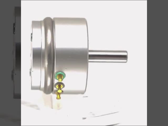 Sensor de ângulo de potencial plástico condutor WDD35D-4 1K 2K 5K10K 0,1%