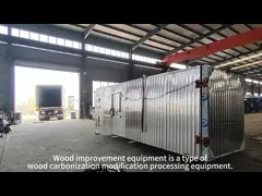 Equipaggiamento di carbonizzazione del legno durevole di 50,00 kW per carbonizzazione profonda