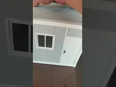 Rumah Modular Lipat yang Tahan Cuaca Lipat Pengiriman Kontainer Kotak Rumah