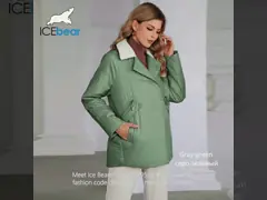 Thin Moderate Fashion Choice Woman Sping Autumn Coat For Mid Aged Women, nice colours, high quality, Imitation goat fur