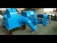 Vertical Water Turbine Generator / Turgo Turbine For Hydropower Plant video
