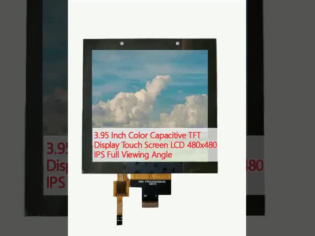 3.95 дюймовый цветовой емкостный TFT дисплей сенсорный экран LCD 480x480 IPS полный угол просмотра