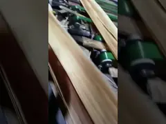 High Quality Russia Elm Quarter Cut Veneer Sheet For Furniture