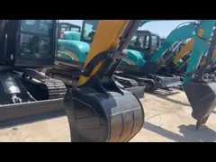 7ton Used Excavators Sany Sy75 Crawler Digger With Blade And EPA