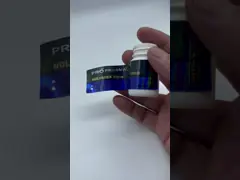 Glossy Surface Finish Oral Custom Medicine Bottle Labels Chemical Resistance For Industrial