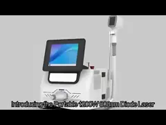 Effective 1200W-1600W Hair Removal Epilator 808nm Diode Laser Machine