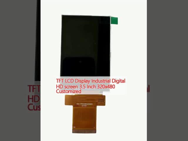TFT LCD Industrial Digital HD tela 3,5 polegadas 320x480 personalizado