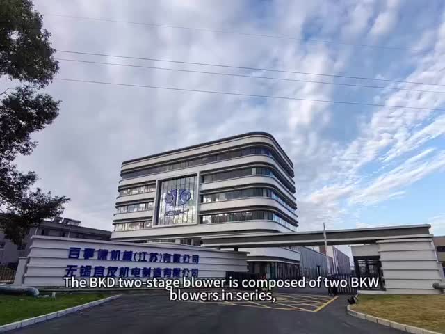 BKDのタイプは大きい物通気の二重段階広い適用のための送風機850-140 Rpmを定着させます
