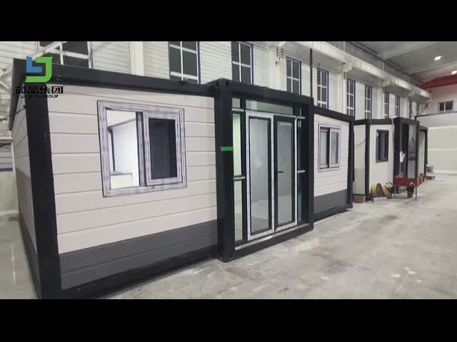 波紋型 色の鋼板 拡張可能な住宅 防震 防風