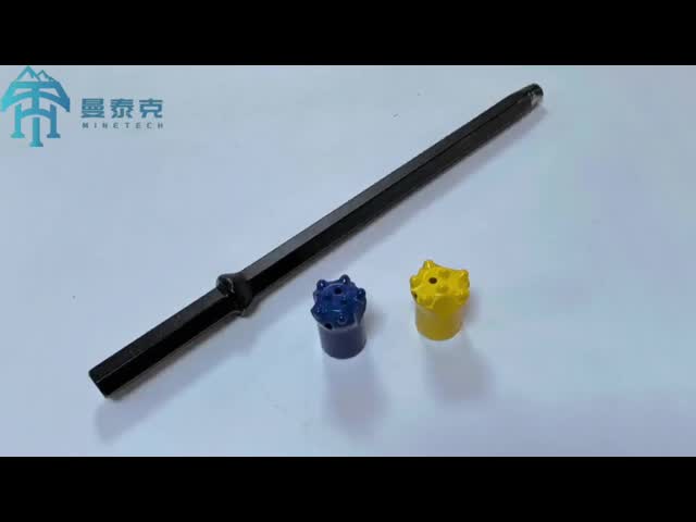 炭鉱の108mmのH22ドリル棒の六角形の先を細くされたドリル棒