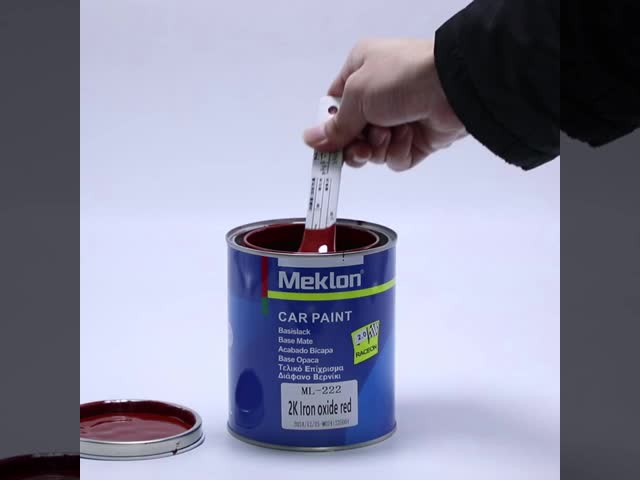 Top Sale 2K Iron Oxide Red Auto Paint Acrylic Liquid Coating for Spray Automotive Refinish Paint