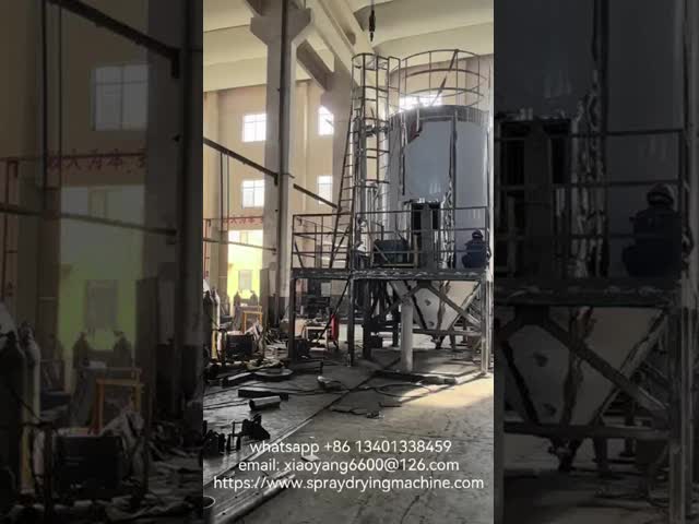 машина брызг 50kg/h 18000RPM промышленная флюидизированная более сухая для животной крови