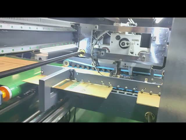 Fully Automatic Carton Machine with Dual Frequency Control & Stitching Gluing