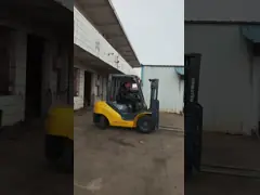 China 3 Tons Used Toyota Forklift With Comfortable Seat And Intuitive Control Panel supplier