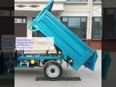 60V 800W Three Wheeler Delivery Van 50KM/H 90KM Driving Mileage