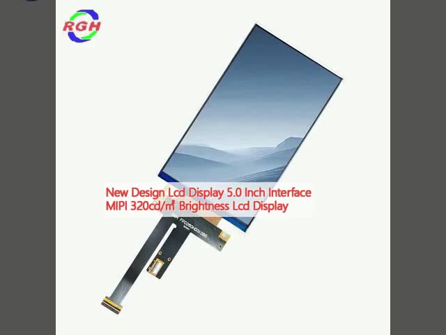 Новый дизайн ЖК-дисплей 5,0 дюйма Интерфейс MIPI 320cd/m2 Яркость ЖК-дисплей