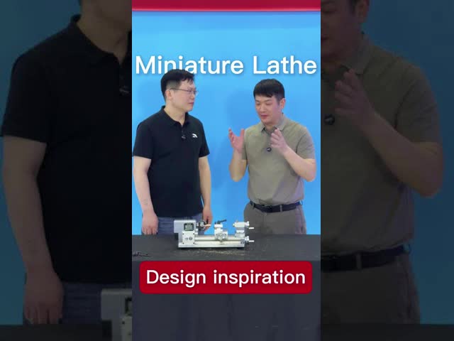 Machine de tour miniature CNC à haute précision portable vidéo