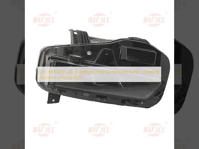Reemplazo del ensamblaje de faros usados para automóviles de 12 V LED para Z-E-EKR 009 El video