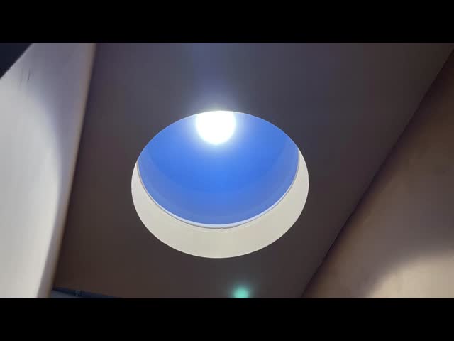 600×600 の寝室の偽の天窓 LED、Tuya 6500K ライトは日光を模倣します