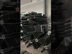 300 پوند ظرفیت وزن صندلی اداری پایه چرخش نایلون 5 ستاره پای صندلی پاها
