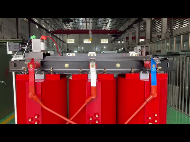 1000KVA 鋳コイルトランスフォーマー 三相11KV から 433KV 乾型エポキシ樹脂鋳電源配送トランスフォーマー