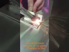 Handheld Laser Welding Gun 1064nm Low Heat Input 6m Fiber