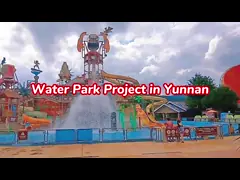 Parcs d'attractions aquatiques en plein air Jeux de sports nautiques piscine toboggan en fibre de verre pour enfants