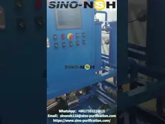A VFD Series Double Stage Vacuum Oil Purifier For Transformer Oil , Capable Of Purifying 3000 Liters Per Hour.