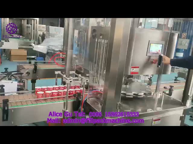 6000CPH 4 Heads Beverage Aluminum Can Sealing Machine Energy Saving