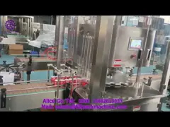 6000CPH 4 Heads Beverage Aluminum Can Sealing Machine Energy Saving