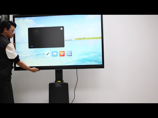 Qtenboard 65 インタラクティブ フラットパネル 電子 スマートボード ホワイトボード