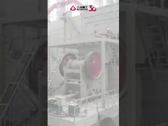 Máquina de trituración de piedra primaria trituradora de mandíbulas 200T/H con gran ratio de trituración