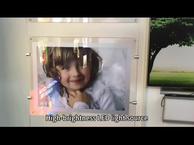 景観 不動産 窓掛けディスプレイ オフィス A4 広告 LEDライトボックス