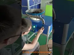Vertical O Ring Assembly Machine 10-50mm Stainless Steel Touch Screen video