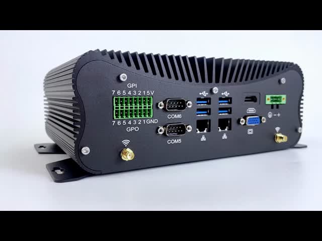 Intel Core i7シリーズ 産業用PC 双DDR4 RAM mSATA M2 SSD Linux と WiFi