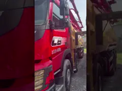 Red/Yellow/Black Concrete Equipment Sany 56M 2020 Year Manufacture with Volvo Chassis SYM5446 THB 560C-8A C8 System
