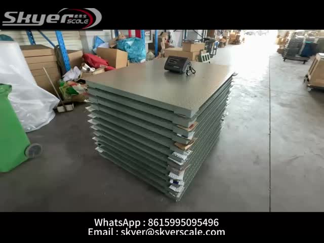 Deliver Industrial Floor Scales 3ton 1.2x2m