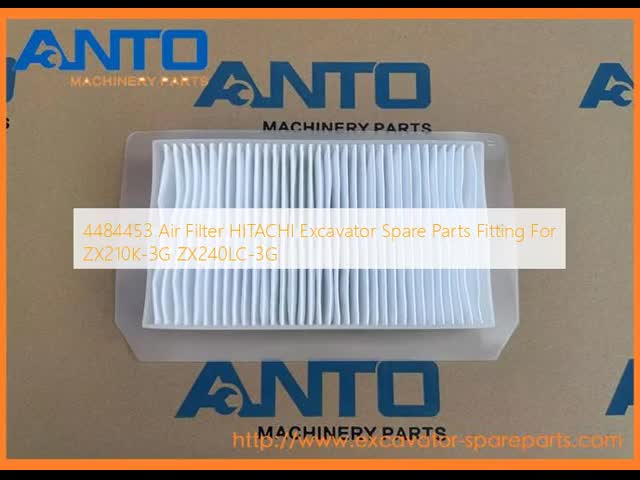 4484453 Air Filter HITACHI Excavator Spare Parts Fitting For ZX210K-3G ZX240LC-3G